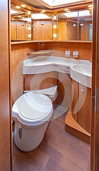 Luxury Camper Toilet