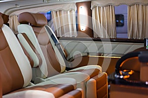 Luxury car interior