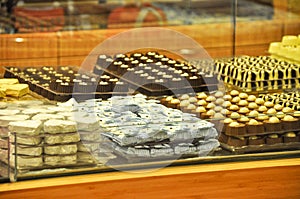 A luxury chocolate shop in Istanbul Maltepe photo