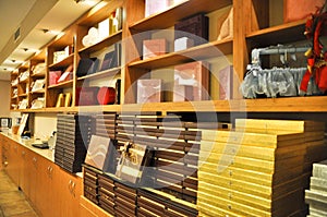 A luxury chocolate shop in Istanbul Maltepe photo