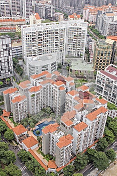Luxury Condominiums Aerial View