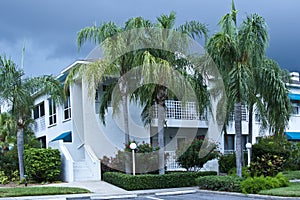 Luxury condominiums in tropics photo