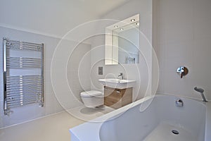 Luxury contemporary bathroom