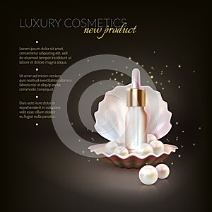 Luxury Cosmetic Pearl Concept