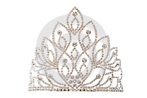 Luxury crown with diamonds jewelry.