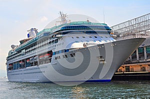 Luxury cruise ship