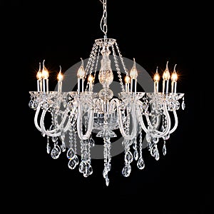 Luxury crystal chandelier ceiling lighting