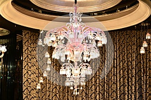 Luxury crystal chandelier ceiling lighting pendant lamp