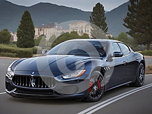 Luxury Maserati car photo