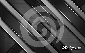 Luxury dark gray abstract geometry modern vector background images