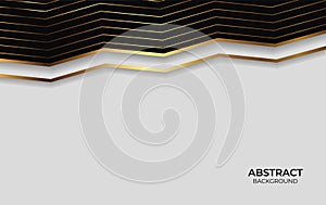 Luxury Design Background Glod And Black