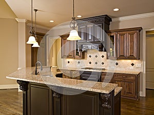 Luxury Diamond tile Kitchen front