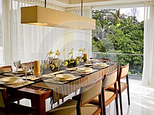 Luxury dining room