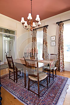Luxury diningroom photo