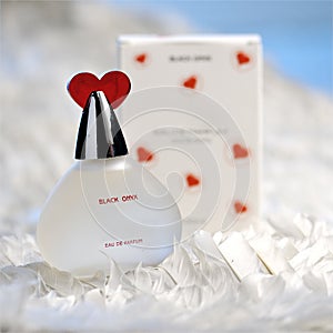 Luxury eau de parfum with love photo