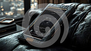 Futuristic AI-Generated Device