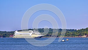 Luxury Floating Casino ship in Mandovi River in Goa