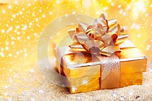 Luxury golden gift