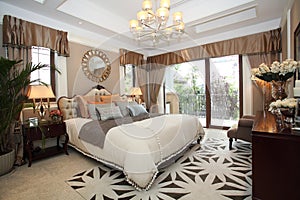 Luxury home bedroom