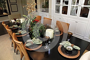 Luxury home dining table