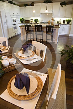 Luxury home dining table