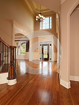 Luxury home entrance way