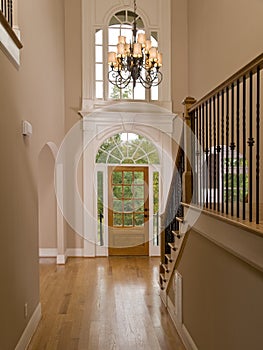 Luxury Home Entranceway Corridor