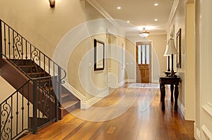 Luxury Home Hallway Entrance