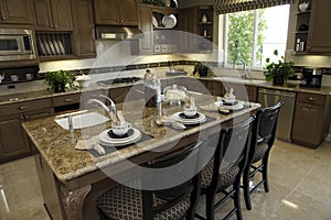 Luxury home kitchen