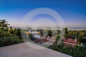 Luxury home with panoramic views in Encino, California