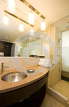 Luxury hotel bathroom trinidad port of spain