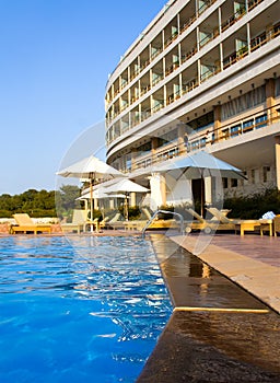 Luxury Hotel Poolside