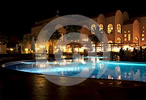 Luxury hotel resort