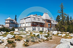 Luxusní hotel u jezera Štrbské Pleso