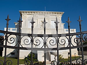 Luxury house behind the fence