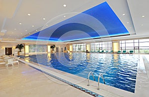 luxury indoor pool