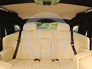 Luxury Interior of Car