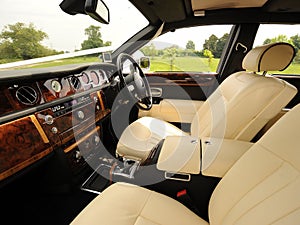 Luxury Interior of Car