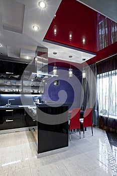 Luxury kitchen interior