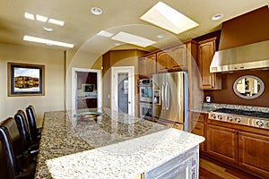 Luxury kitchen with island