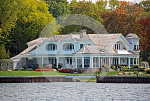 Luxury lakefront property