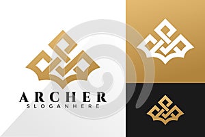 Luxury Letter A Ancher Logo design inspiration