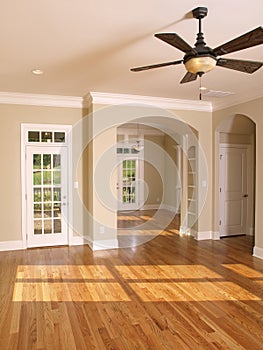 Luxury Living Room with Arched Opening photo