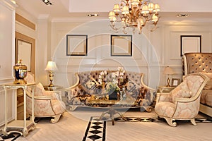 Luxury living room furniture fitting