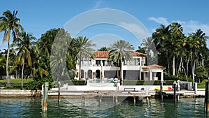 Luxury Living on Star Island in Biscayne Bay, Miami Beach, Florida