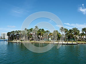 Luxury Living on Star Island in Biscayne Bay, Miami Beach, Florida