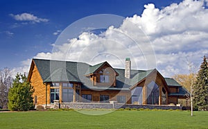 Luxury Log Cabin Home