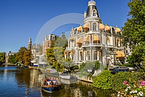 Luxury mansion in the center of Amsterdam, Holland