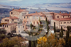 Luxury mansion home. luxurious stone house Tuscany. Italy