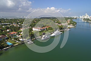 Luxury mansions in Miami
